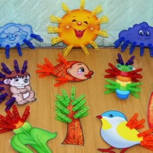 Игры с прищепками для детей