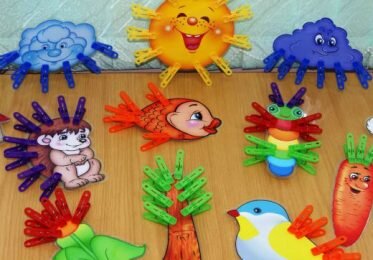 Игры с прищепками для детей